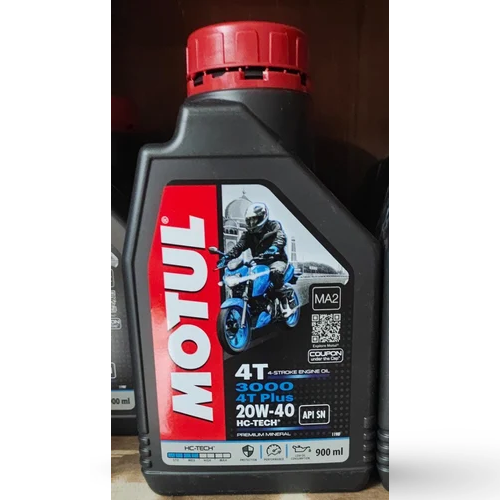 Motul 3000 4T Plus 20W40 API SM HC Tech Engine Oil For Bikes